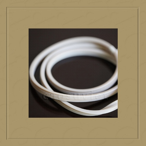 Rubber gaskets for food industry